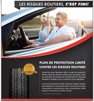 Plan de protection hazard de route St-Georges